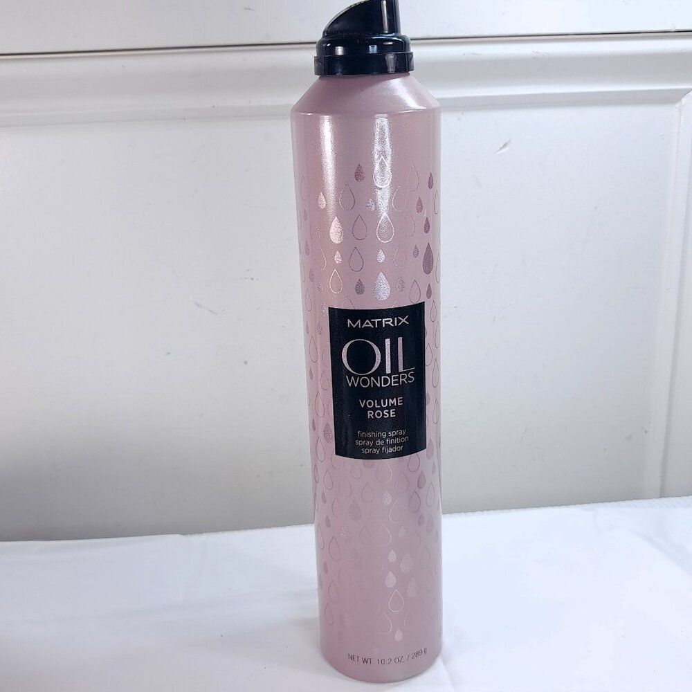 Matrix Oil Wonders‎ Volume Rose Finishing hair Spray 10.2 oz hairspray READ
